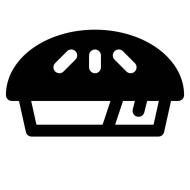 Popular chestnut cake decorated with pine nuts.