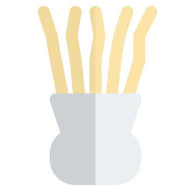 Pack of cheesy grissini torinesi dipping sticks.