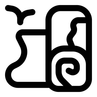 Braciole, an italian roulade meat cuisine.