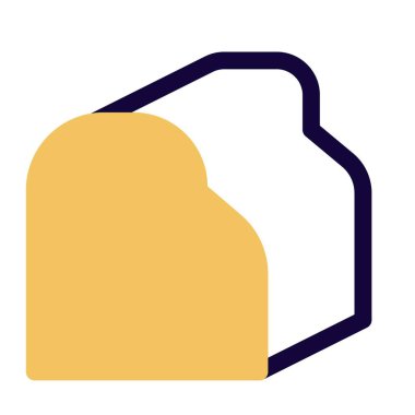 Slice of pane di matera eaten as snack