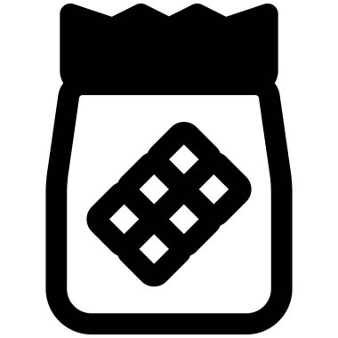 Chocolate, a sweet treat in a bag.