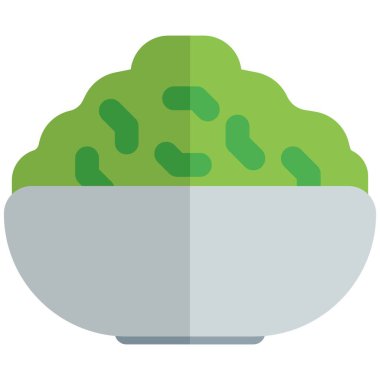 Cactus salad light vector illustration