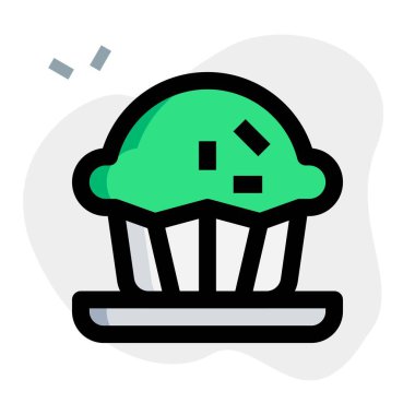 Muffin served in tray as appetizer