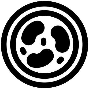 Beans mexican food light vector illustration