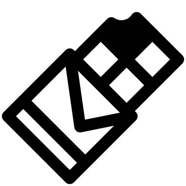 Bitten chocolate bar in wrapper