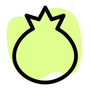 Fresh ripe pomegranate rich in vitamins.