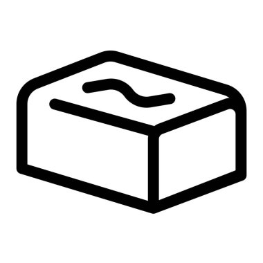 Block of smooth creamy chocolate