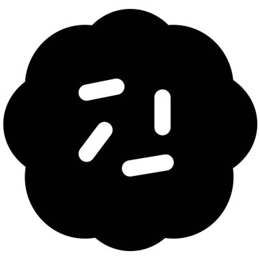 Crispy and crunchy chocolate biscuit