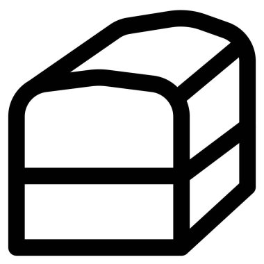 Rich and fudgy chocolate brownie.