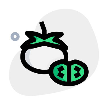 Juicy tomatoes used as ingredient in salad