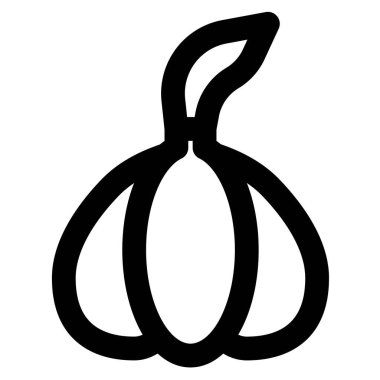 Garlic added in food for flavor and aroma