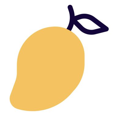 Closeup of fresh juicy mango.