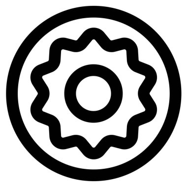 Doughnut coated with chocolaty cream