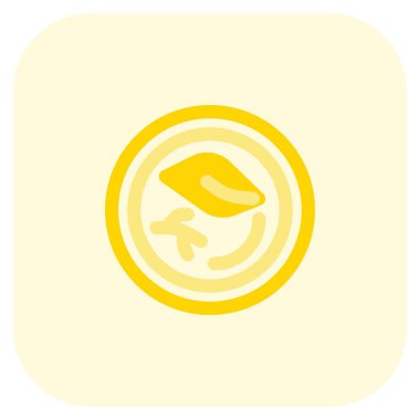 Consomme light vector illustration