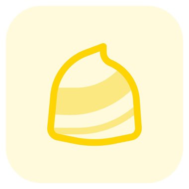 Swirl style smooth yummy chocolate