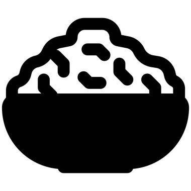 Cactus salad light vector illustration