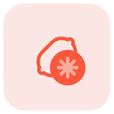 Citrus lemon loaded with vitamin c