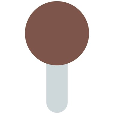 Chocolate coated candy served as snack