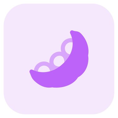 Healthy fresh green peas with beans.