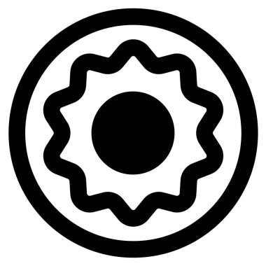 Doughnut coated with chocolaty cream