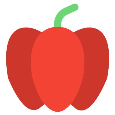 Fresh bell pepper rich in vitamin c.