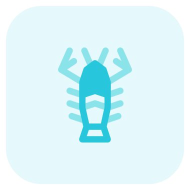 Crispy lobster cooked with tentacles.