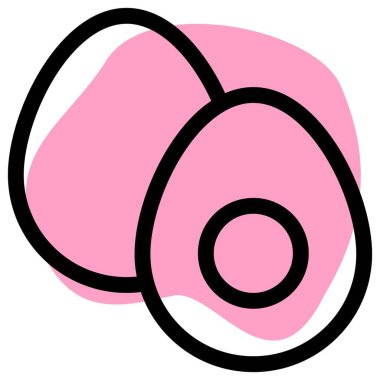 Boiled egg, excellent source of protein.