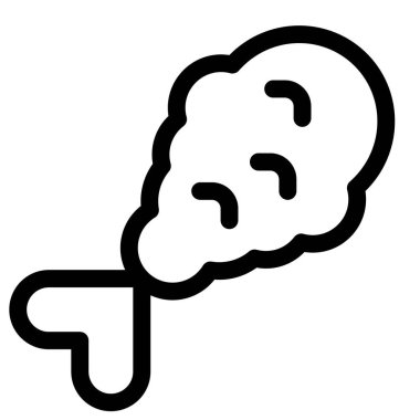 Barbecued shrimp served as appetizer