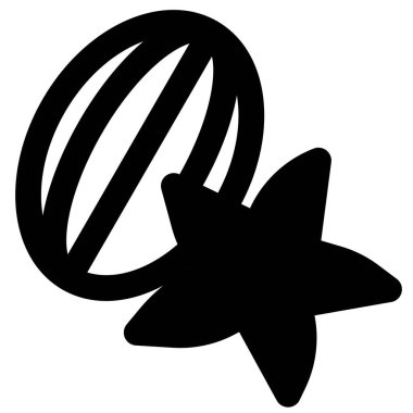 Fresh ripe starfruit with slice.