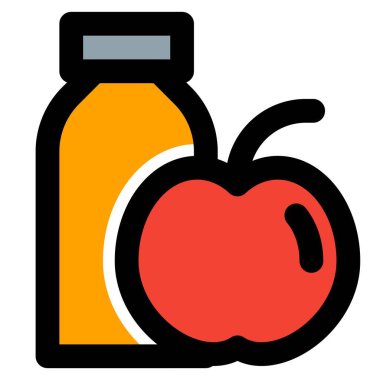 Apple cider vinegar in packed bottle