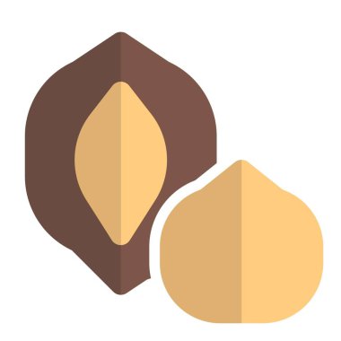 Organic shelled and unshelled macadamia nuts.