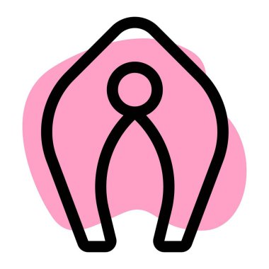 Frozen slice of salmon kept for supper