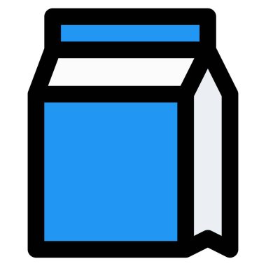 Healthy nutritious milk stored in a package.