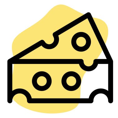 A piece of cheddar cheese.