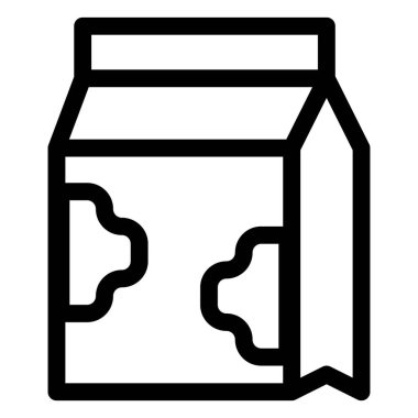 fresh milk kept in a carton.