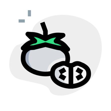 Tomato, an edible fruit part of plant.