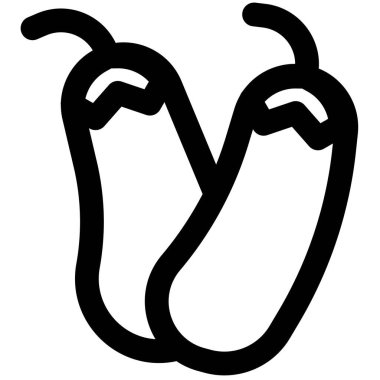 Healthy fresh eggplants or aubergine.