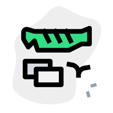 Slices of delicious trout fish.