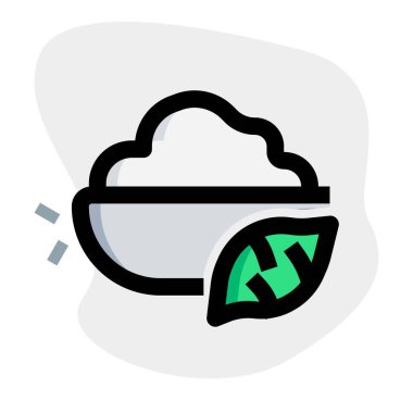 Bowl of creamy mashed sweet potato.