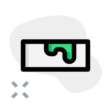 Brick of tasty melting butter.