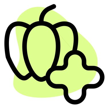 Bell pepper, easy addition to any meal.