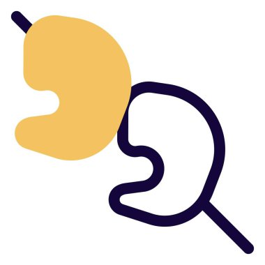 Shrimp skewered and ready for the grill