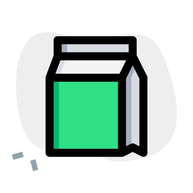 Healthy nutritious milk stored in a package.