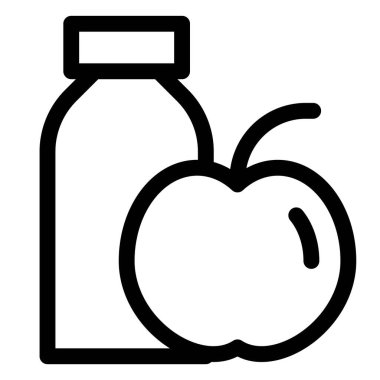 Apple cider vinegar in packed bottle