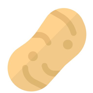 Potato, starchy root part of a plant.