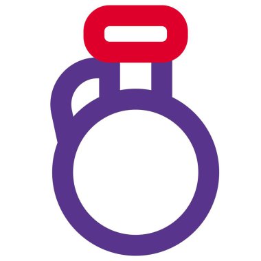 Handled jar of melted coconut oil.