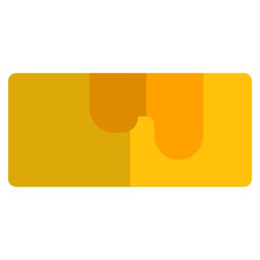 Brick of tasty melting butter.