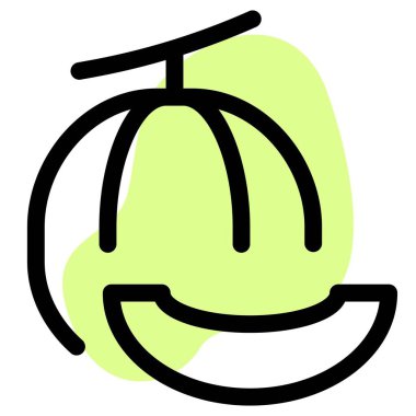 Delicious musk melon or cantaloupe.