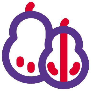 Closeup of fresh and juicy pears.