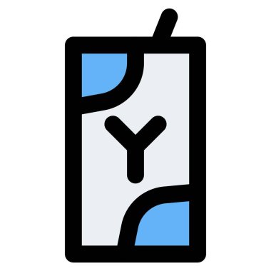 Yummy yogurt drink in throwaway packaging